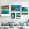 Living room decorative paintings, sofa background wall paintings, modern and simple paintings, Nordic-style wall paintings, fresh and clean combination murals Item Picture